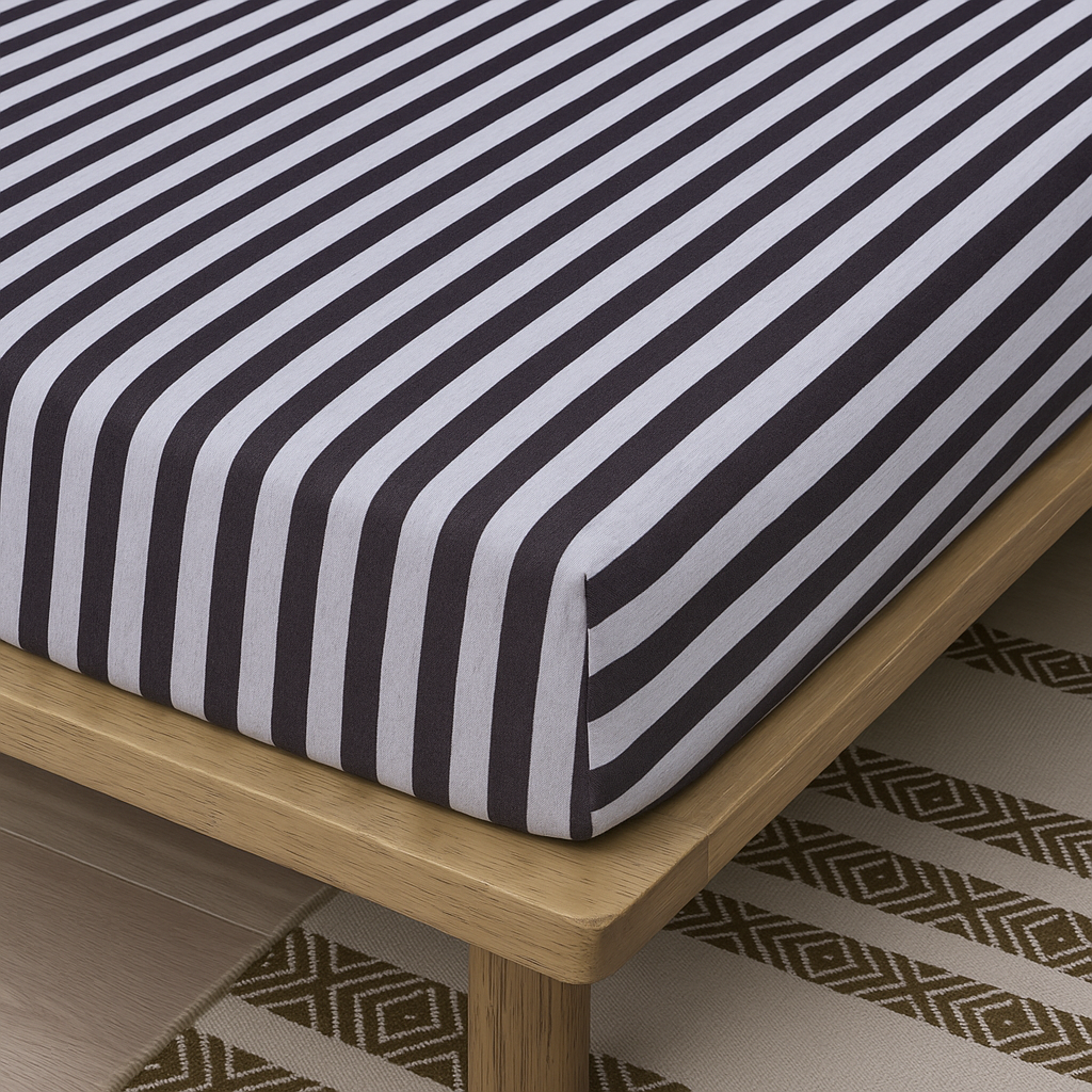 Jersey Cotton Rich Fitted Bed Sheet Set